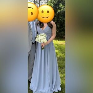 Selling 2 dresses as a pair from Birdy Grey in Dusty Blue, Chiffon - Size Small